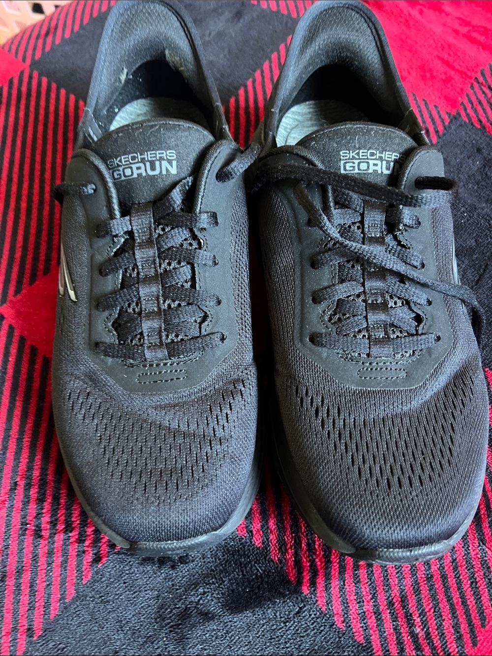 Skechers GOrun Men's Black Athletic Sneakers
